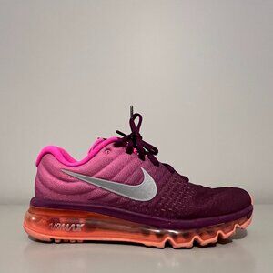 Women's Hardly Worn Rare Nike Air Max 2017 Bright Grape Fire Pink - Women's 7.5